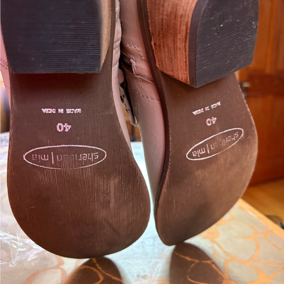 Sheridan Mia Pink Floral Ankle Boots size 9 - Picture 6 of 7